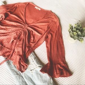 Women’s pink/mauve top/croptop